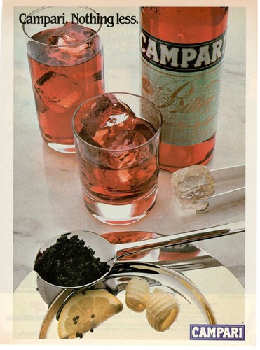 Bitter campari pubblicità - campari,