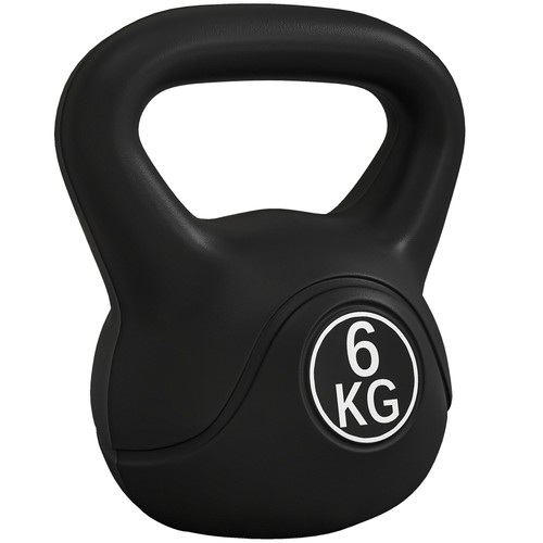 Kettlebell 6kg plastica e - in,