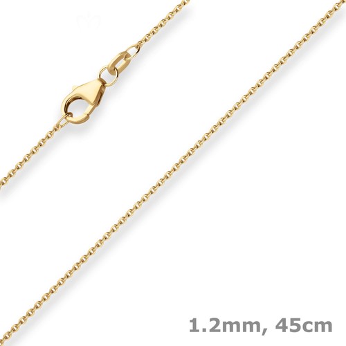 Collana oro giallo 375 - in,