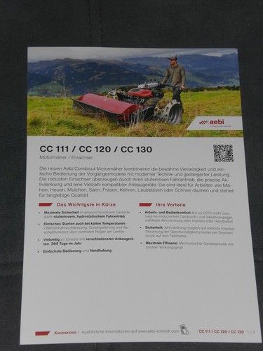 Aebi 111 cc 120 - aebi,