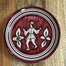 Piatto vintage italiano Pompei