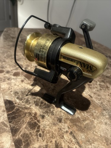 Vintage raro abu garcia gold - e,