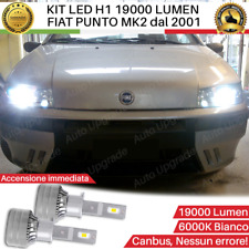 KIT LED H1 CANBUS PER FIAT PUNTO MK2 188 DAL 2001 IN POI 19000 LUMEN ABBAGLIANTI
