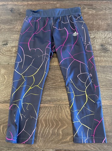 Leggings capri adidas blu - adidas, navy