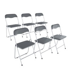 Set da 6 sedia pieghevole slim