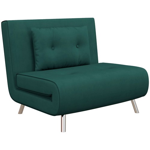 Homcom poltrona letto singolo - homcom,