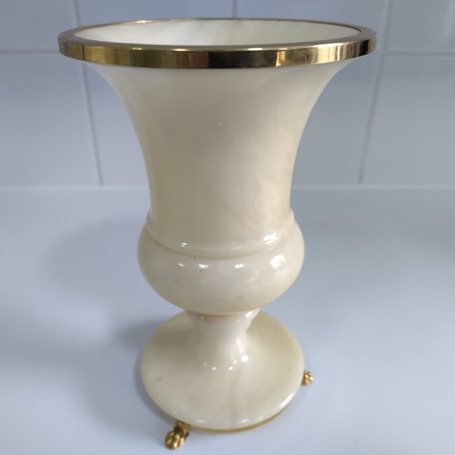Vaso pietra alabastro - pietra,