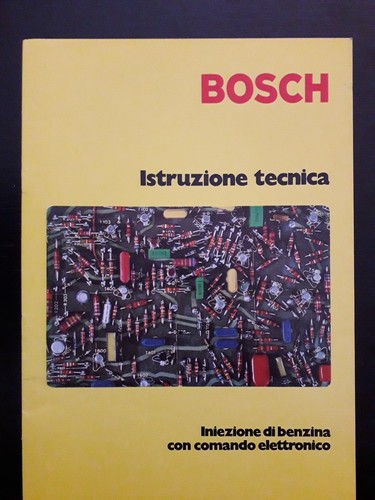 Istruzione tecnica bosch - istruzione,