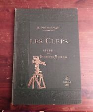 Libro antico "Les Cleps" A