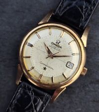 Omega Constellation Rose Gold Pie Pan Automatik Ref 14381 61SC, Crosshair Dial 