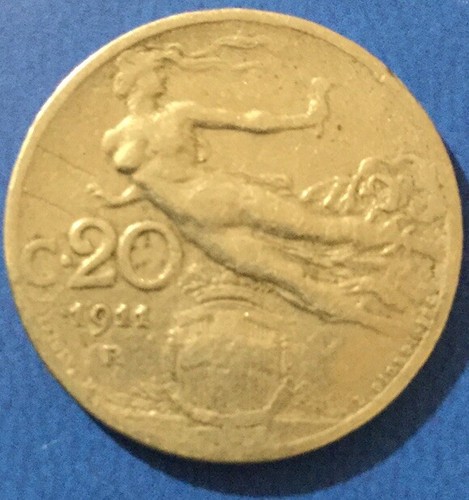 Centesimi 1911 libertà - 1911,