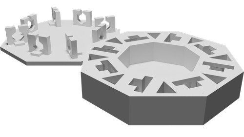 Scatola puzzle meccanico - scatola,