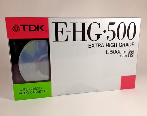 Videocassetta vuota tdk super - vuota,