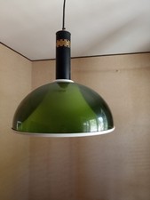 LAMPADA A SOSPENSIONE VERDE STYLE STILNOVO ANNI 60 RARA