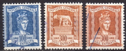 Italia 1961 ige imposta - italia,