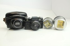 Zeiss Ikon Contaflex matic nero + pro tessar 4/115 + Pro tessar 3,2/35