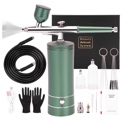 Set aerografo aggiornato con - aerografo,