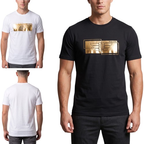 Shirt uomo polizia 883 parco - t-shirt,