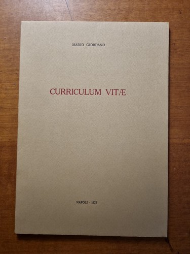 Curriculum vitae mario - curriculum,
