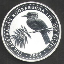 Kookaburra in argento 2000 - 1