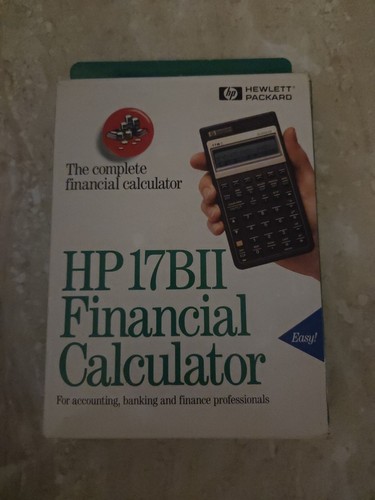 Calcolatrice finanziaria - , hp