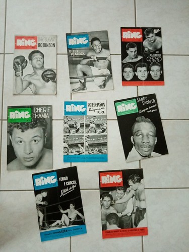Lot ring magazine boxe - ring,