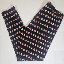 Leggings stampa cuore donna