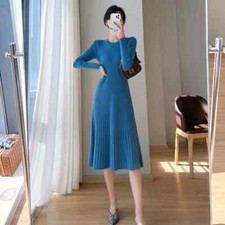 Vestito Abito Elegante Lungo
