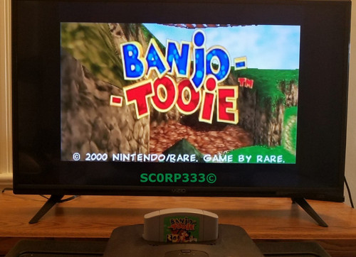 Banjo tooie n64 nintendo - banjo-tooie, 64