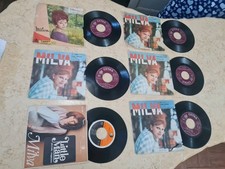 Milva LOTTO di 6 DISCHI 45