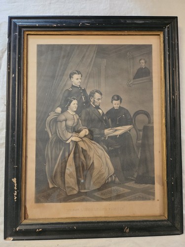 Presidente lincoln famiglia - presidente, e