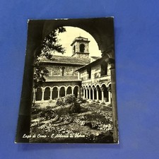 LAGO DI COMO E L'ABBAZIA DI PLONA - Bianco e nero Cartolina