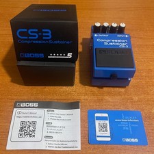 Chitarra e Basso, Effetto a pedale BOSS CS-3 Compression Sustainer.
