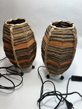 2 Abat-jour Lampada Da Tavolo