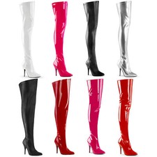 Pleaser 5" stivali alti coscia