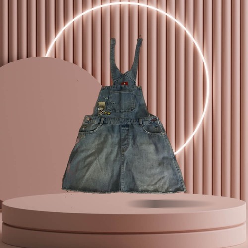 Salopette jeans snoop - snoop, nel
