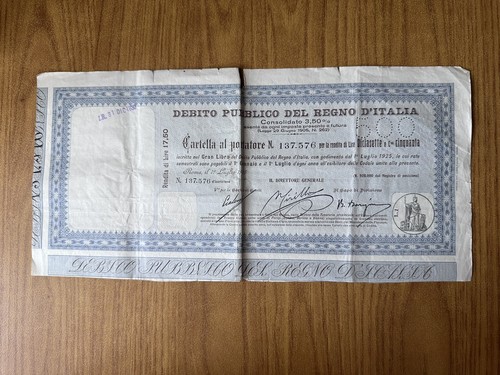 Cartella portatore debito - al,