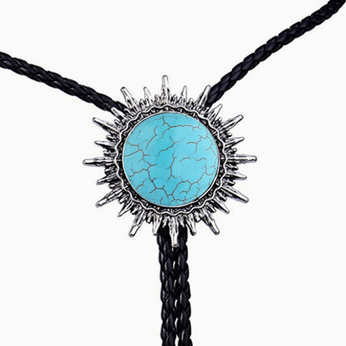Cravatta uomo cowboy collana