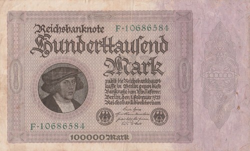 Germania grossa banconota - germania,