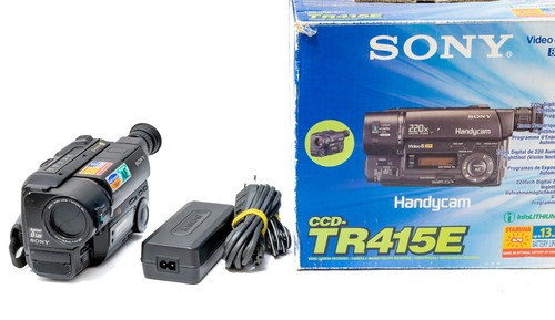 Videocamera cassette sony - a,