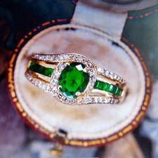 ANELLO COCKTAIL IN ORO BIANCO