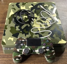 Sony Slim PS4 1TB Green Camo