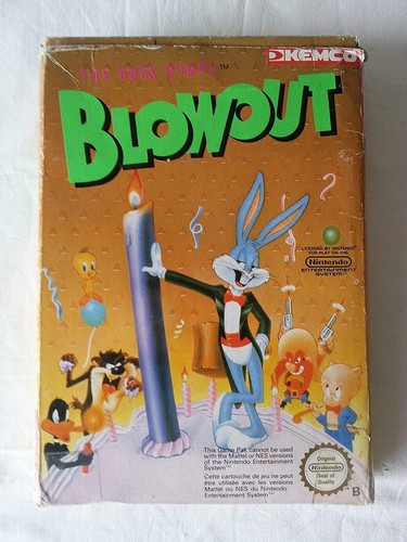 Jeu nes bugs bunny birthday - jeu,