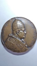 Medaglia Papale 70mm Pio Xl Apertura Porta Santa 1925 Materiale Ae 