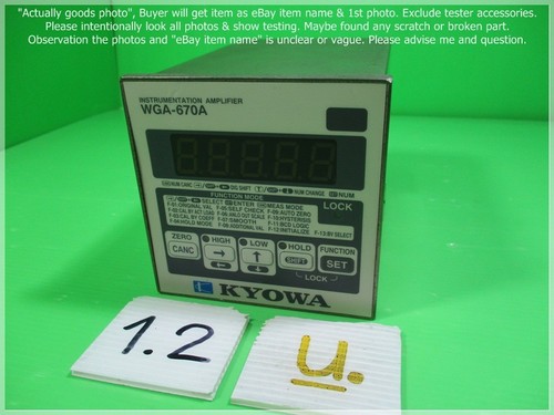 Kyowa wga 670a amplificatore - wga-670a,,