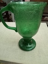 Bicchiere in vetro di Murano pulegoso,attrib. ad A. Martinuzzi per Venini!!?