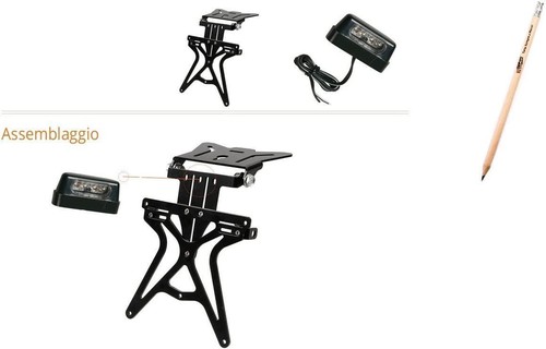 Kit luce targa - kit, led