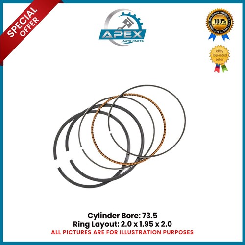 Set anelli pistone - set,