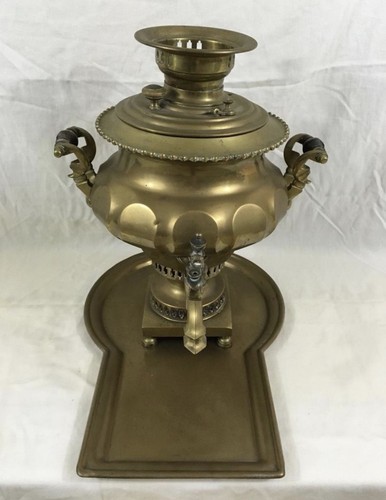 Antico samovar ottone - antico,