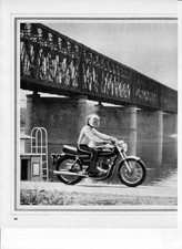 advertising TEST -MOTO NORTON INTERSTATE 750 1972-MOTOINGLESI  MAXIMOTO VINTAGE